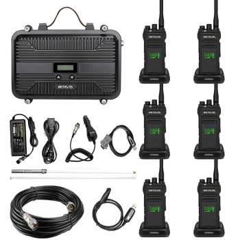 RT97P Digital Repeater & NR30D DMR Radio -10+Mile DMR Radio Communication Solution