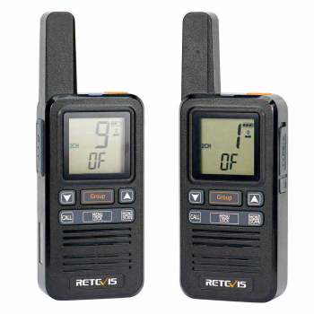 Retevis RB67 FRS Radio | License-Free | NOAA Weather Alert | Type-C Charging | 1600mAh Battery | One Key Group Call