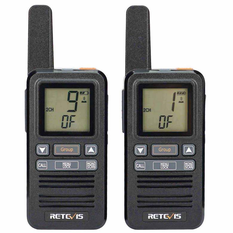 Retevis RB67 FRS Radio | License-Free | NOAA Weather Alert | Type-C Charging | 1600mAh Battery | One Key Group Call