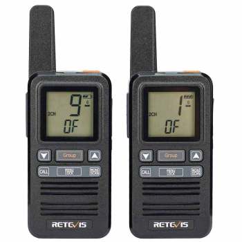 Retevis RB67 FRS Radio | License-Free | NOAA Weather Alert | Type-C Charging | 1600mAh Battery | One Key Group Call