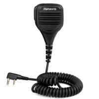 Retevis 2 Pin Remote Speaker Mic RT1/RT3/RT8 Radio