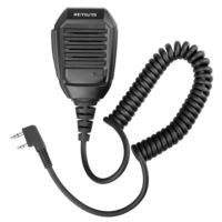 RS-113 2 Pin Walkie Talkie Handheld Speaker Microphone