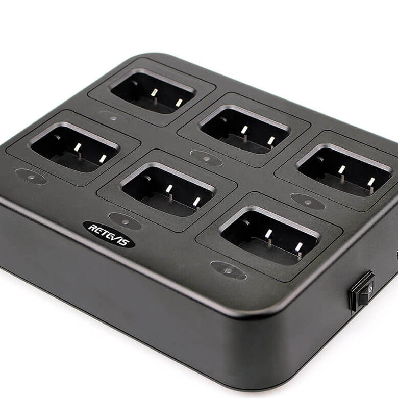 RTC777 Six-Way Charger for Retevis H777
