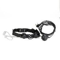 ETK003 2 Pin Military Covert Earpiece Grade Tactical Throat Mic Armpit PTT Headset
