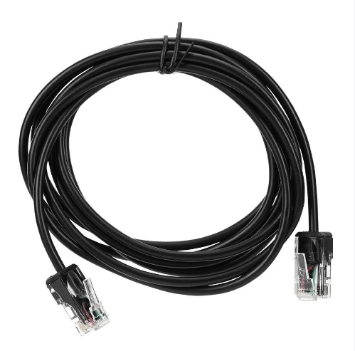 CA39 black RJ45 network cable adapter