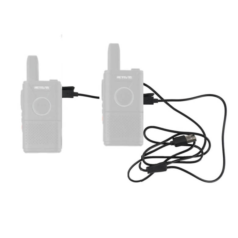 USB Charging Cable for Retevis RT18 FRS License Free Radio