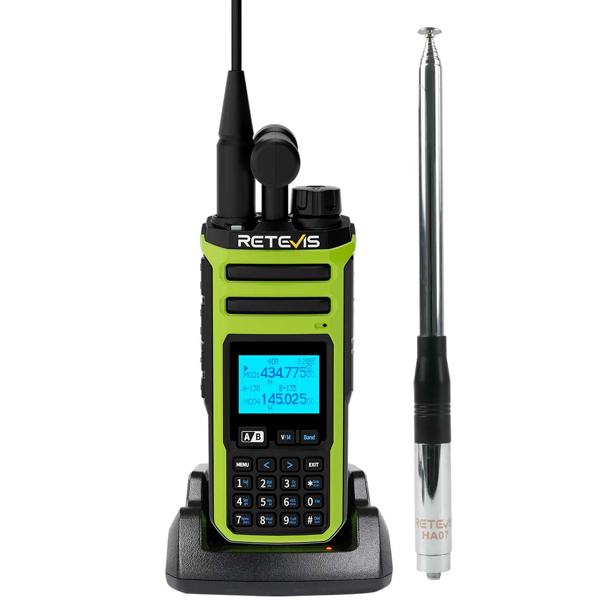 Retevis A3 Ham Transceiver Full Band Reception (0.5-1160MHz) 999 Channels Amateur Radio