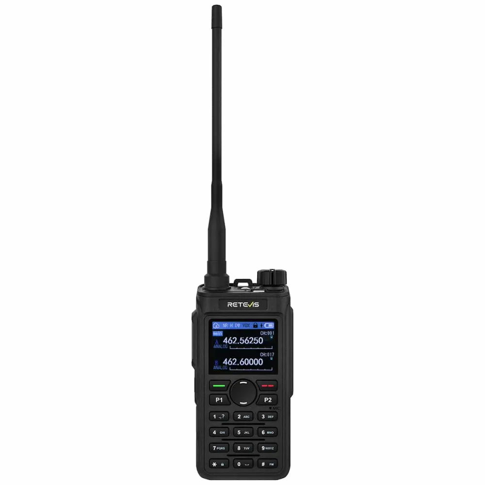 Retevis C2 GMRS AI Noise Reduction Radio with Earpiece Kit 6 Pack