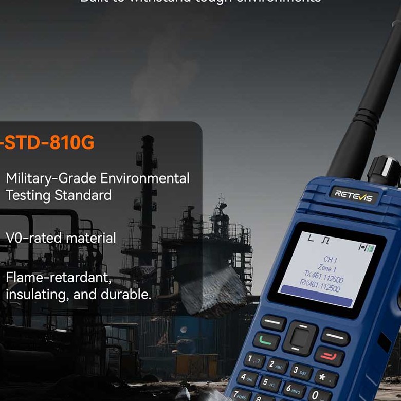 Retevis MateTalk E2 Intrinsically Safe DMR Two-Way Radio