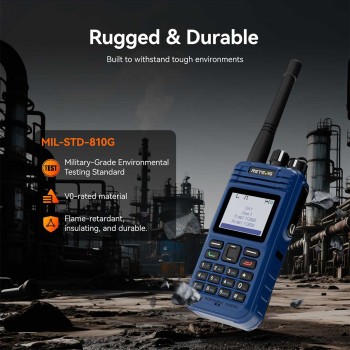 Retevis MateTalk E2 Explosion Proof Intrinsically Safe DMR Portable Two-way Radio
