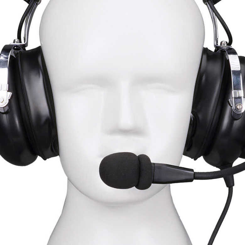 EHG001 Noise Reduction General Aviation Headset For Pilots