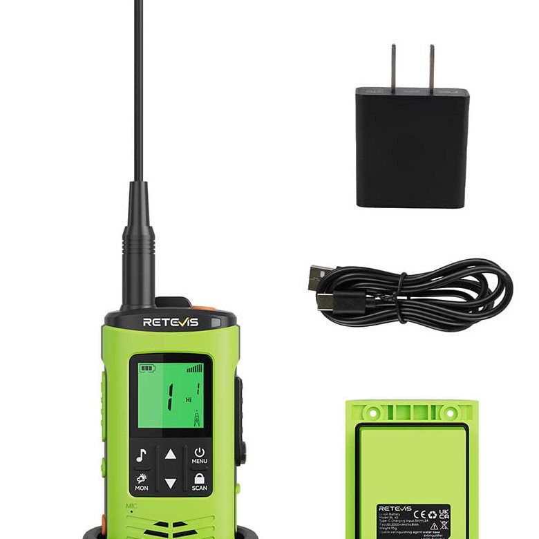 Retevis EZtalk 4S IP68 Waterproof Floating GMRS Walkie Talkie