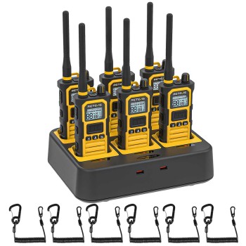RB48 Pro Heavy Duty Walkie Talkie with Multi Charger (six/ten way)