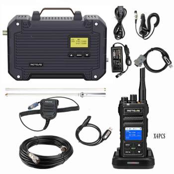 Retevis NR30S Radio with RT97L GMRS Repeater Long-Distance Communication System