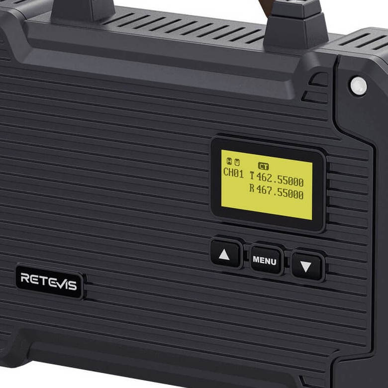 Retevis RT97L 25W Portable GMRS Repeater IP66 Waterproof Long Range Base Station