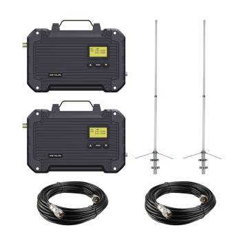 25W Portable RT97L Dual Daisy Chaining Repeater