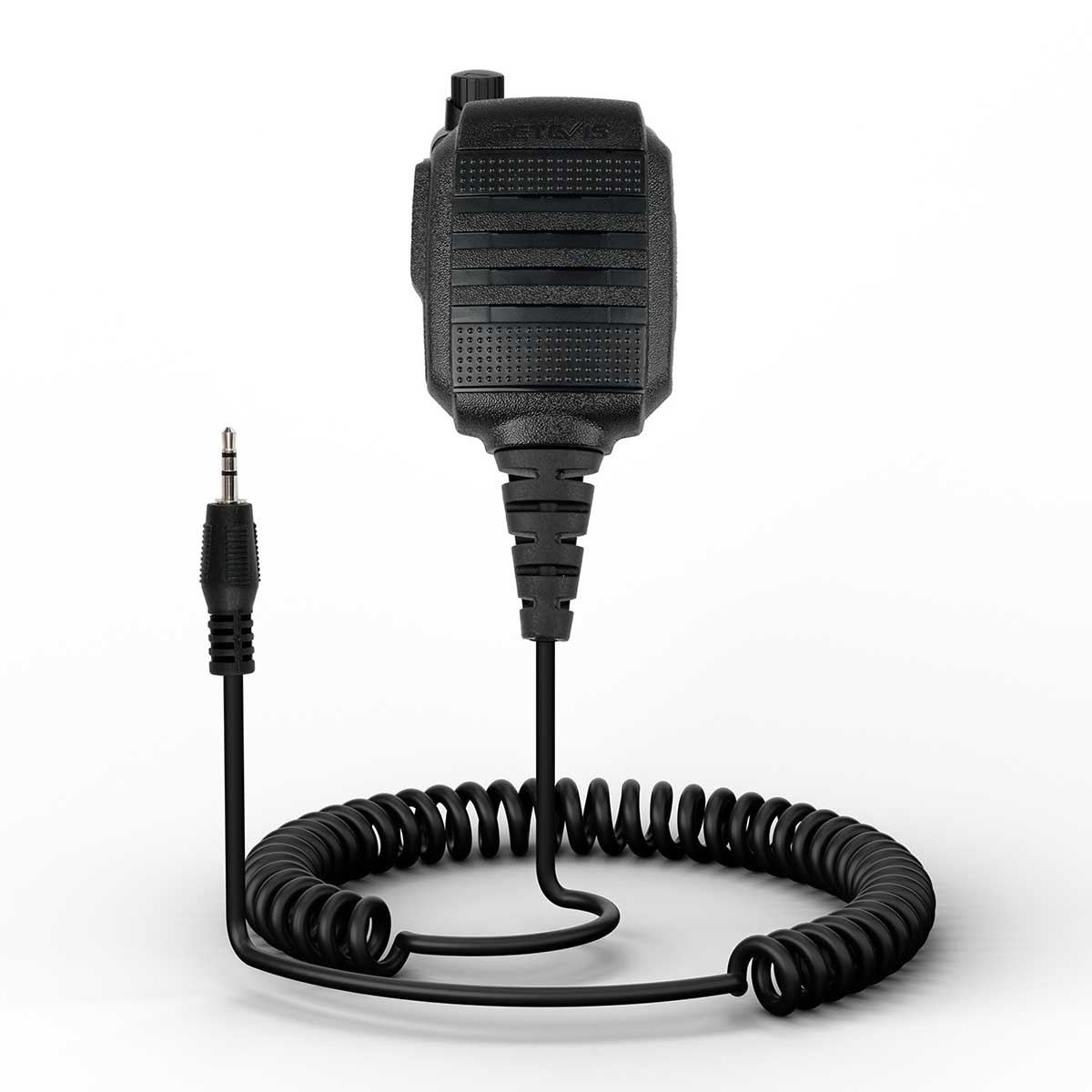 Retevis Walkie Talkie Speaker Mic 1 Pin 2.5mm Shoulder Speaker Mic for RB48 RB48P RB648 RB648P