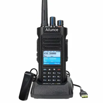 Retevis Ailunce HD2 10W Bluetooth Dual Band DMR Radio with GPS IP67 Waterproof 