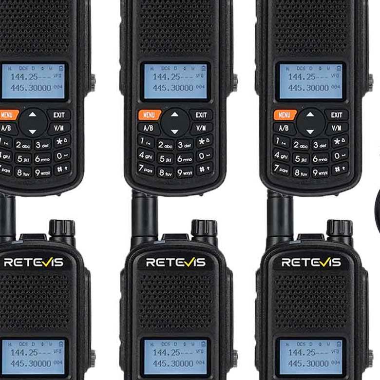 A61 5W Dual Band Ham Amateur Two Way Radio With GPS