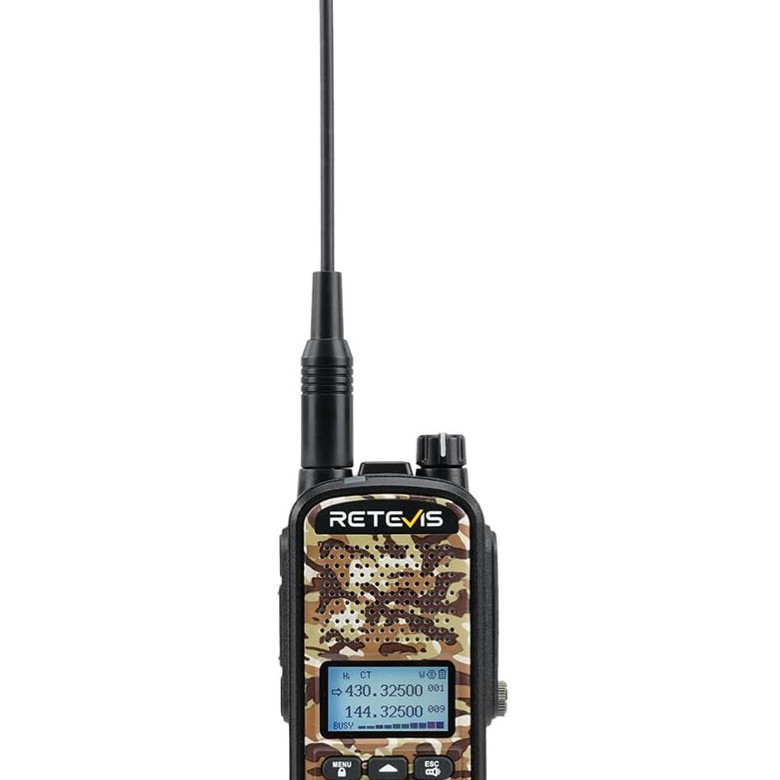 Retevis EZTalk 62 Dual Band VHF/UHF Waterproof 2 Way Radio for Hunting