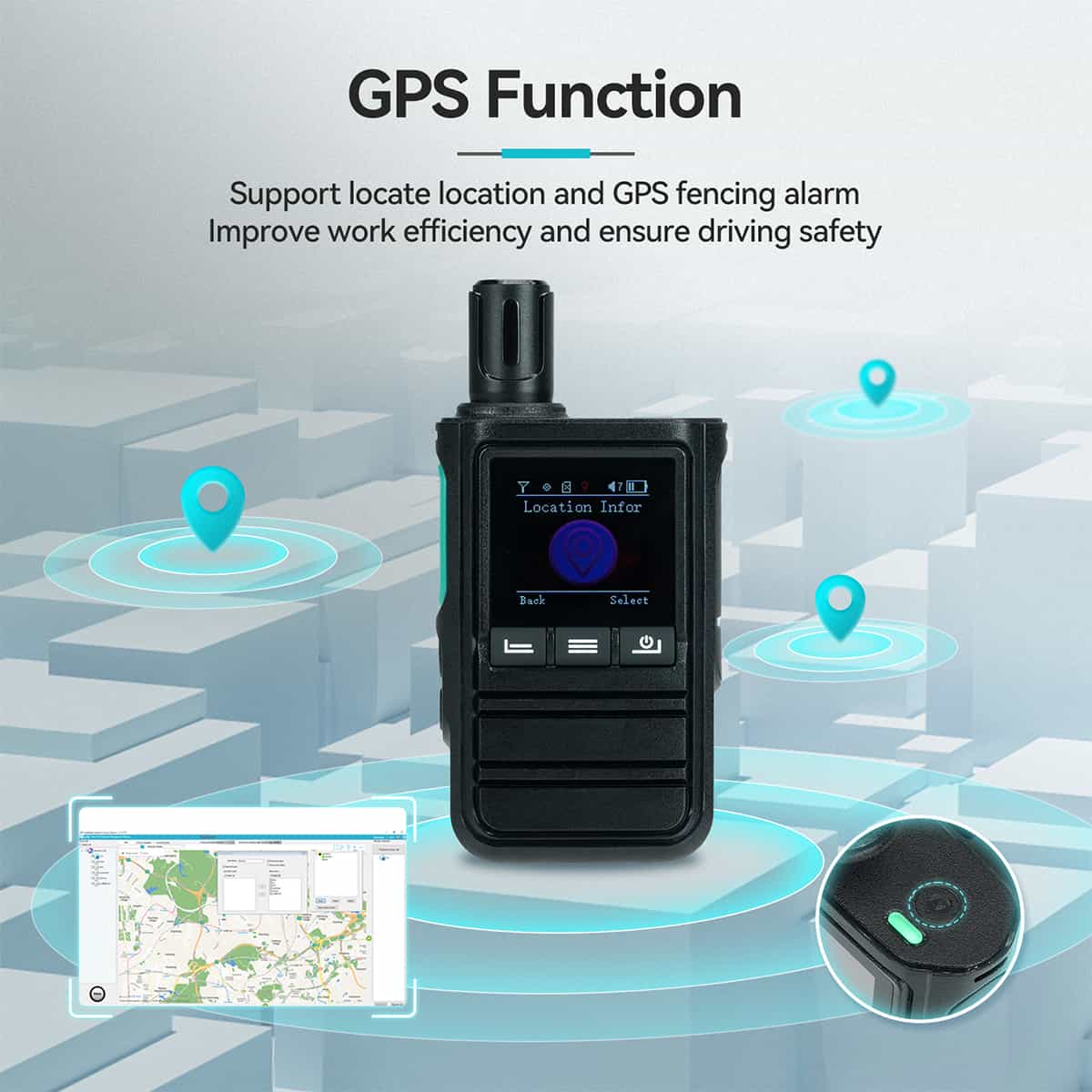 L61 SIM 4G Network Radio No limited Range POC Radio