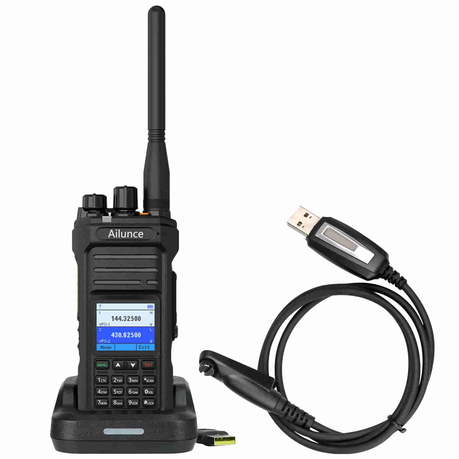 Retevis Ailunce HA1UV 5W IP67 Waterproof  Sub-PTT NOAA Dual Band Two Way Radio