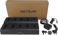 Retevis RB39P Ultra-Thin Bluetooth License-Free Radio 10 Pack With 10-Way Charger