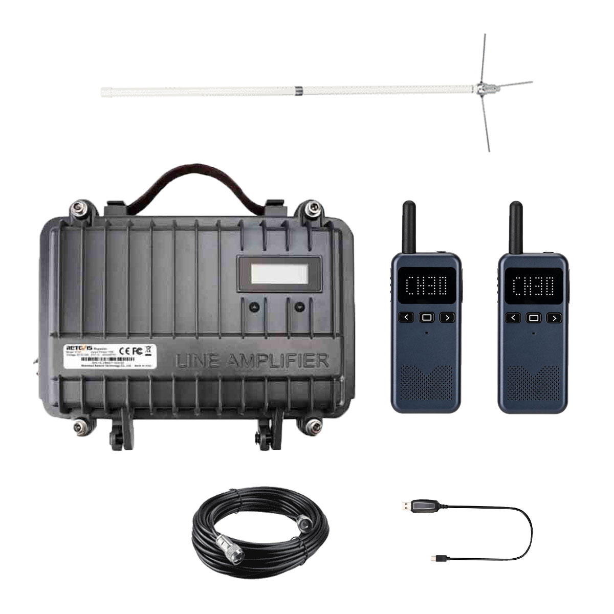 RT97 GMRS Bundle With RB19P 2 PACK
