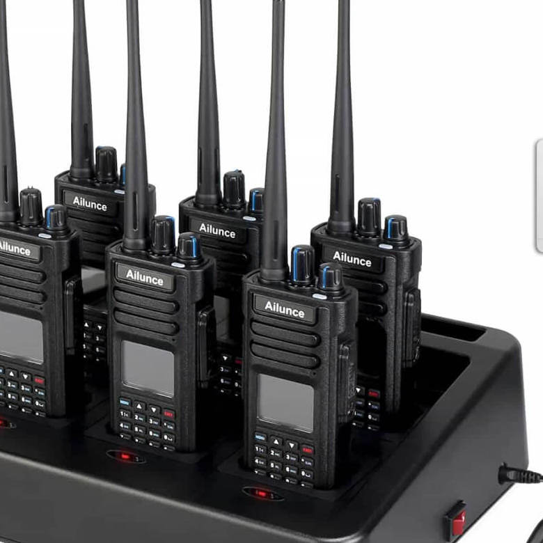 Retevis Ailunce HD1 6-Pack with 6-Way Charger for Team Communication Solution