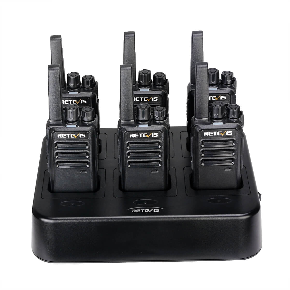 RT668 PMR446 Radio (6 Pack) with Multi-Unit Charger