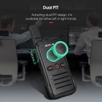 RB45 Dual PTT Mini License-Free Radio 6Pack
