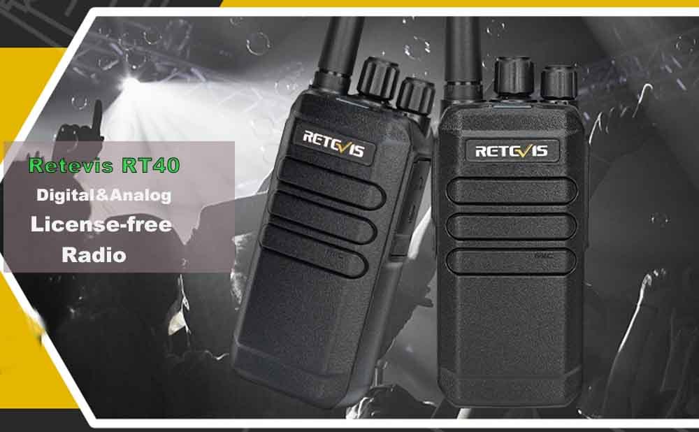RT40 is the First DMR handheld Radio