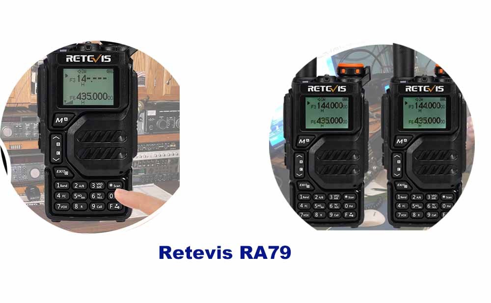 Get experience with the Retevis RA79 Ham Radio