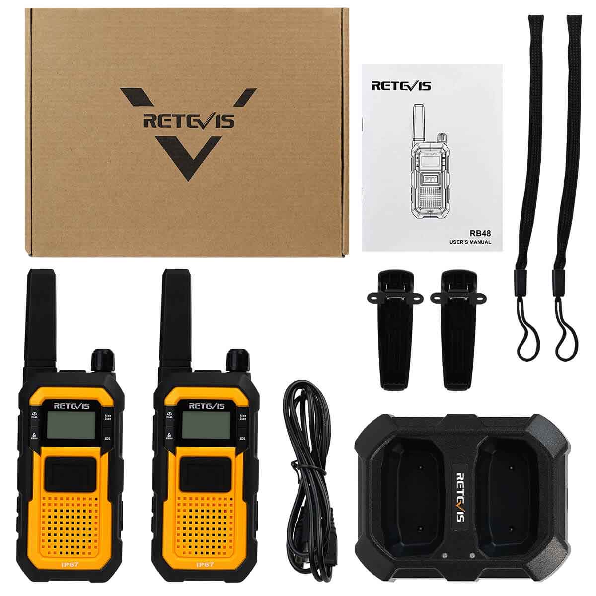 RB48 Triple Proof Heavy Duty Walkie Talkies