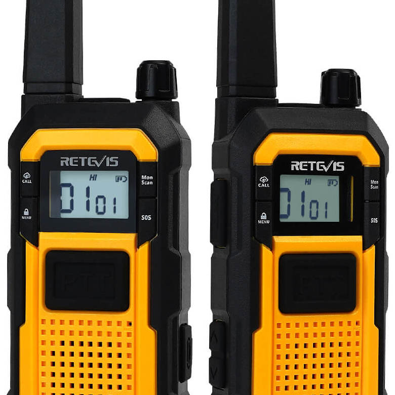 Retevis RB48 FRS Heavy Duty Radio | License-Free | Tripe Proof Design | 2000 mAh Battery | USB-C Charging | NOAA Channels