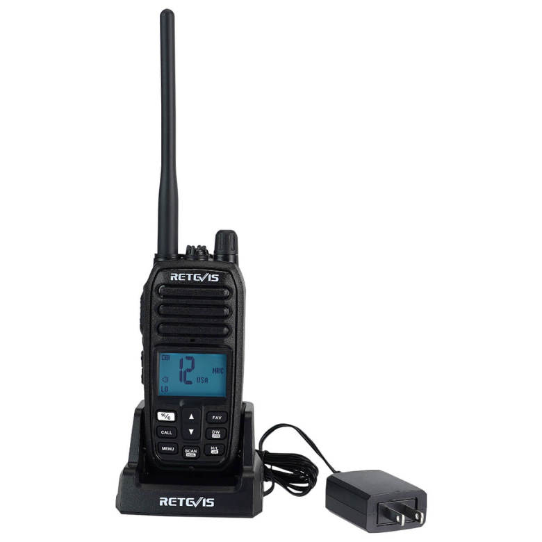 Retevis RM21 Noise Cancelling NOAA Floating Marine Radio VHF Radio