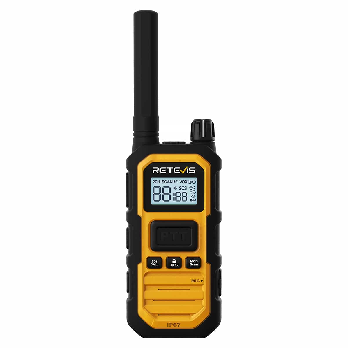 Retevis RB648P Long Range Advanced Triple Proof Heavy Duty Two Way Radio 