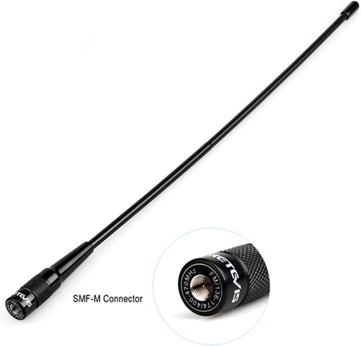 HAM Radio 14.8 inches SMA-M 136-174MHz 400-470MHz Antenna (6 Pack)