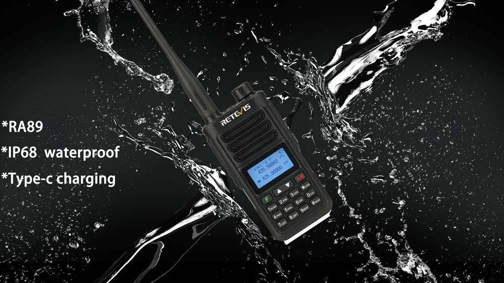 RA89, the best waterproof handheld ham radio