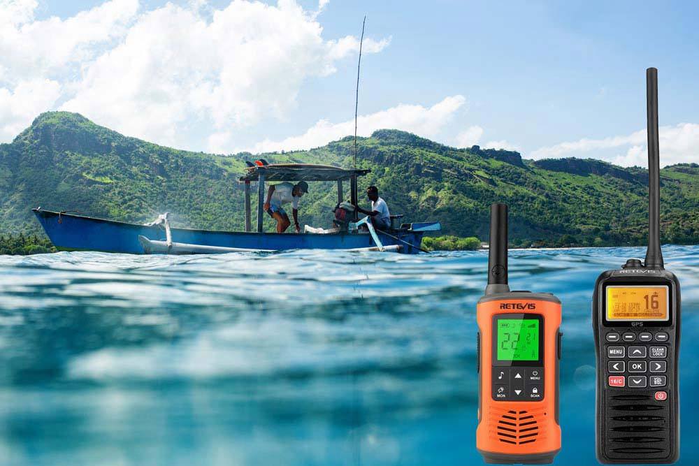 Fishing walkie talkies recommended 