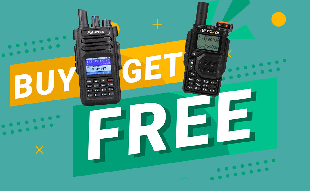 Retevis walkie-talkie big sale in September