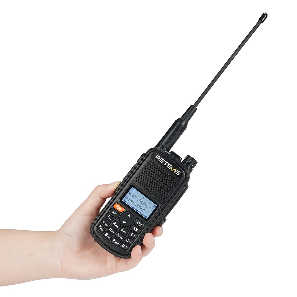 Retevis A61 IP67 Waterproof GPS HAM Radio 10 Pcs With Program Cable 
