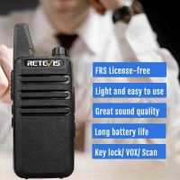 Retevis RT22 FRS Mini 2-Way Radio (20 Pack) with 10-Way Charger (2 Pack)
