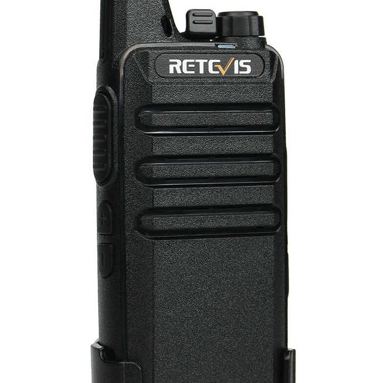 Retevis RT22 FRS Radio with C-Shape Coil Earpiece | License-Free | USB-C Charging | 1000mAh Battery | Lightweight | VOX