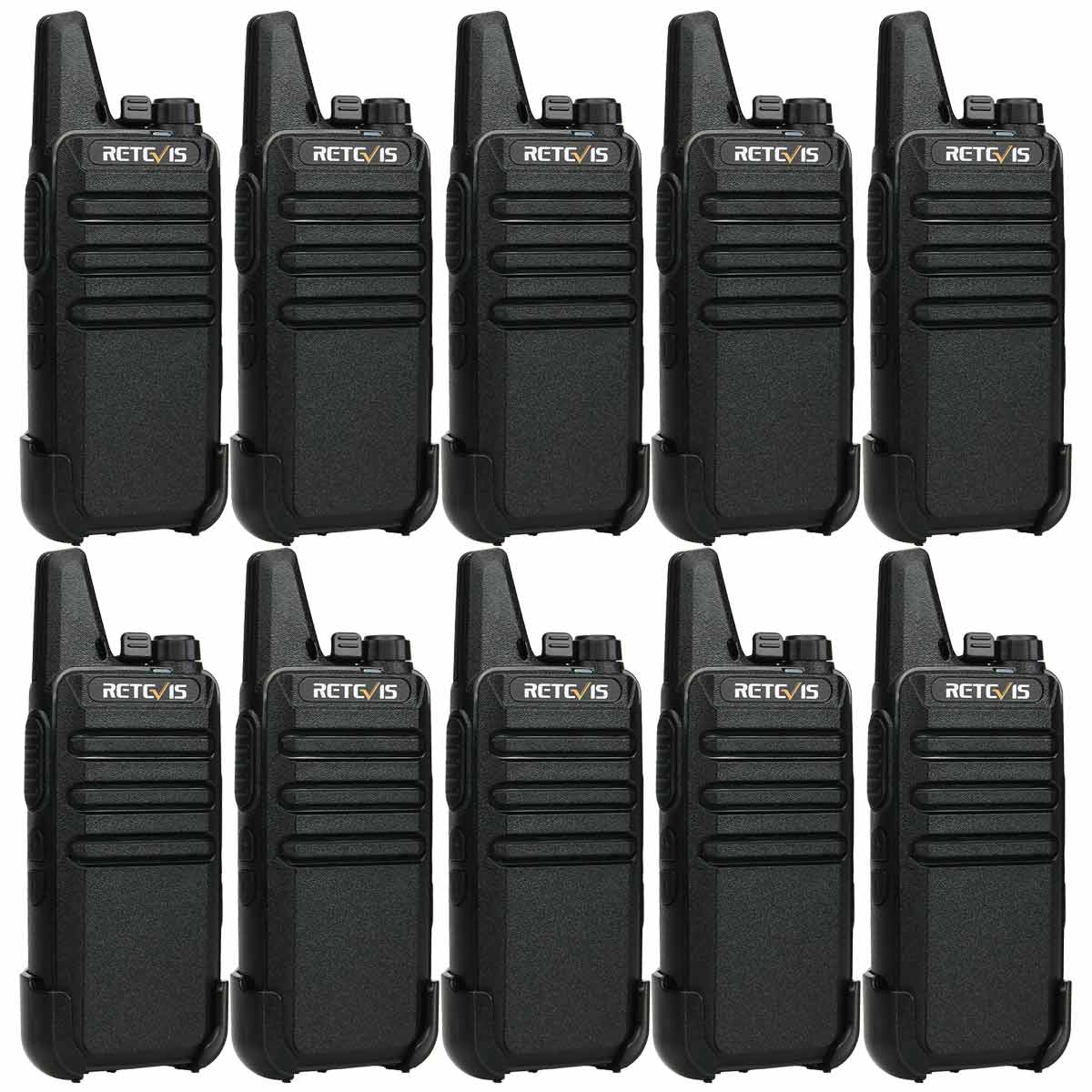 RT622 Small Handheld PMR446 Radio (10 Pack)