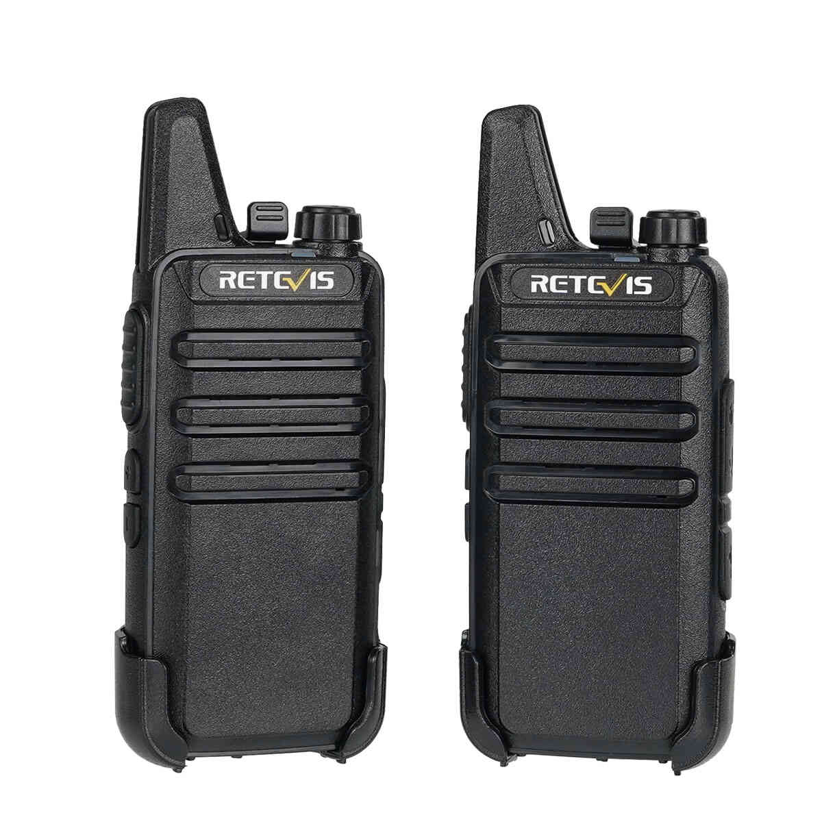 RT22MX Ultra-Thin 14 Channel Mexico FRS Walkie Talkie (2 Pack)
