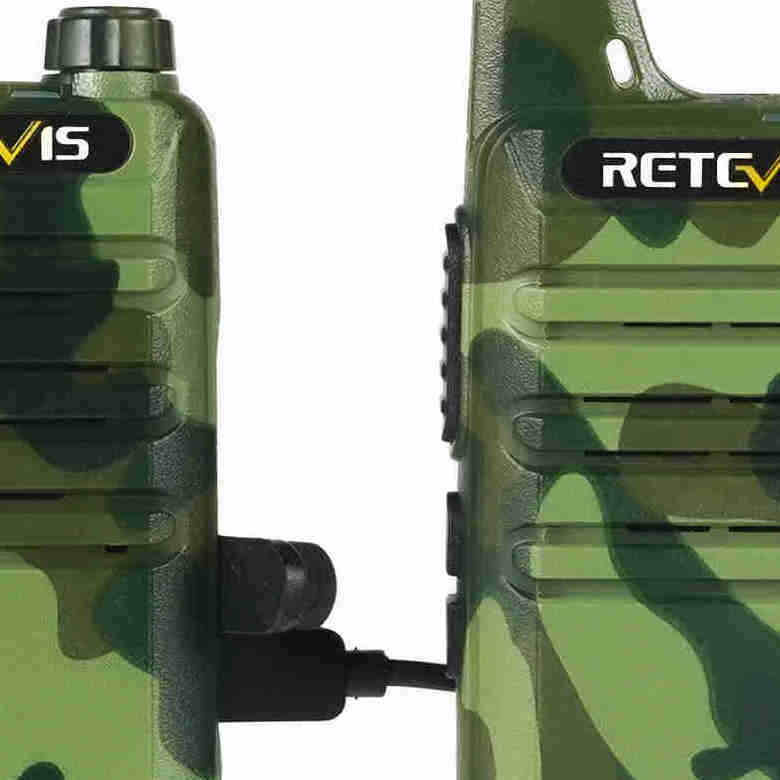 Retevis RT622 PMR446 Camo Radio | License-Free | Lightweight | Long Battery Life | For Outdoor Communication