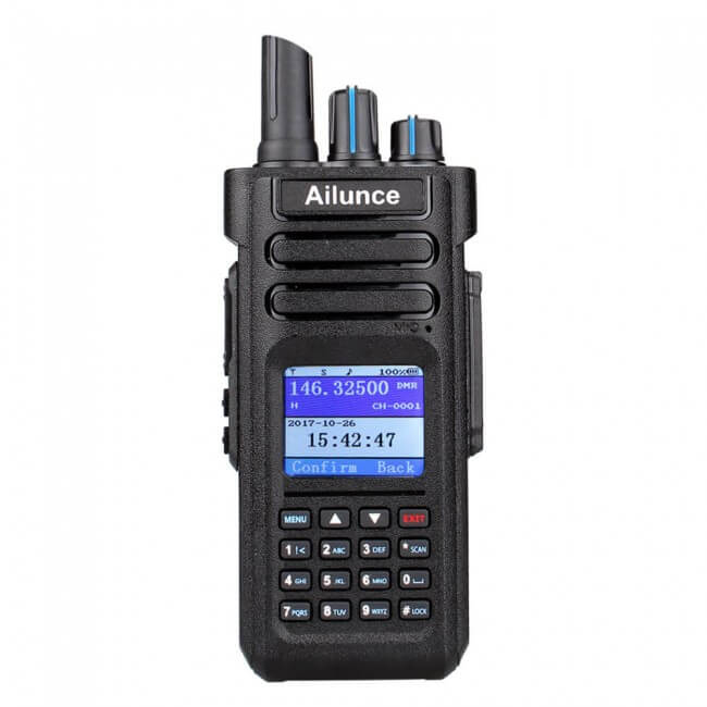 HD1 IP67 FPP Dual Band Dual Time Slot DMR Ham Radio