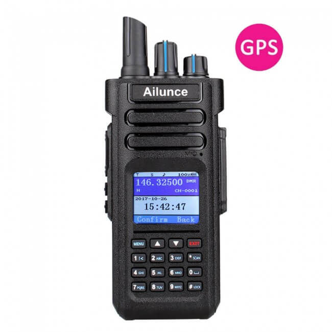 HD1GPS+Programming Cable +Long Antenna+Battery