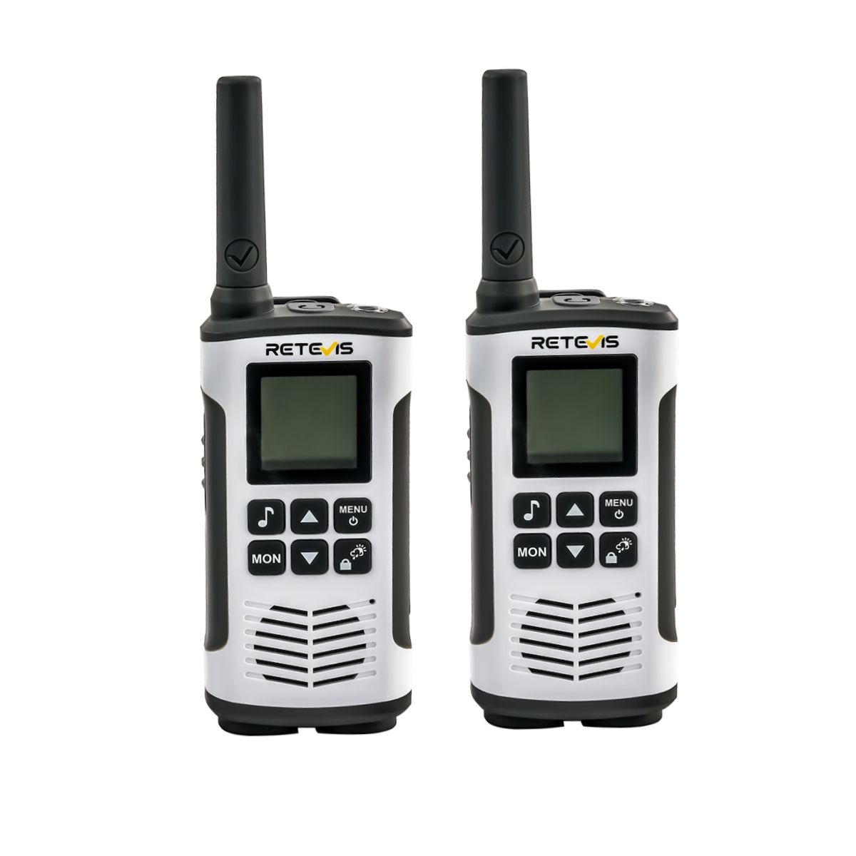 Retevis EZTalk 1 Family Rechargeable Walkie Talkies for Outdoor (2 Pack)